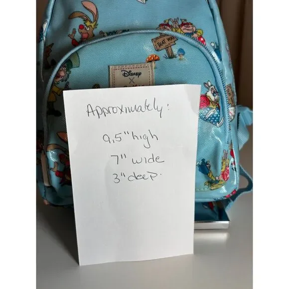 Disney x Cath Kidston Alice in Wonderland White Rabbit Backpack Collaboration